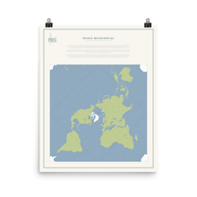 Load image into Gallery viewer, Map Men Poster - Peirce Projection