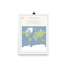Load image into Gallery viewer, Map Men Poster - Mercator Projection