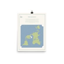 Load image into Gallery viewer, Map Men Poster - Peirce Projection