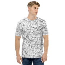 Load image into Gallery viewer, All Over Print T-Shirt - road map (white)