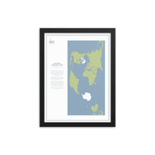 Load image into Gallery viewer, Map Men Framed Map - Cassini Projection