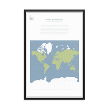 Load image into Gallery viewer, Map Men Framed Map - Mercator Projection
