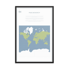 Load image into Gallery viewer, Map Men Framed Map - Mercator Projection