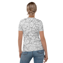 Load image into Gallery viewer, All Over Print T-Shirt - road map (white)