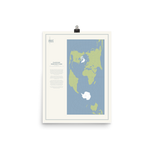 Load image into Gallery viewer, Map Men Poster - Cassini Projection