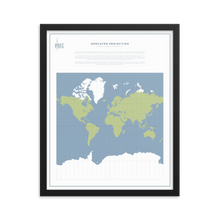 Load image into Gallery viewer, Map Men Framed Map - Mercator Projection