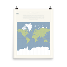 Load image into Gallery viewer, Map Men Poster - Mercator Projection