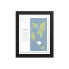 Load image into Gallery viewer, Map Men Framed Map - Cassini Projection