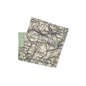 Neck Gaiter with Soviet map of England