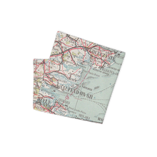 Load image into Gallery viewer, Neck Gaiter with Polish Air Force Map
