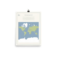 Load image into Gallery viewer, Map Men Poster - Mercator Projection
