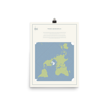 Load image into Gallery viewer, Map Men Poster - Peirce Projection
