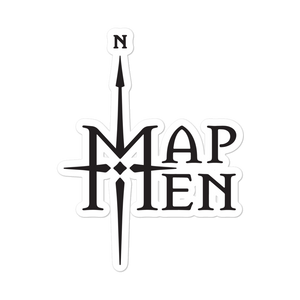 Map Men logo sticker