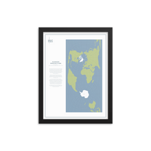 Load image into Gallery viewer, Map Men Framed Map - Cassini Projection
