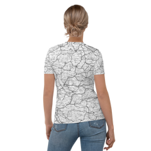 Load image into Gallery viewer, All Over Print T-Shirt - road map (white)
