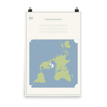 Load image into Gallery viewer, Map Men Poster - Peirce Projection
