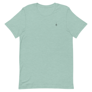 T-Shirt with SMALL logo (blue)