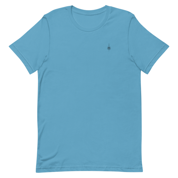 T-Shirt with SMALL logo (blue)